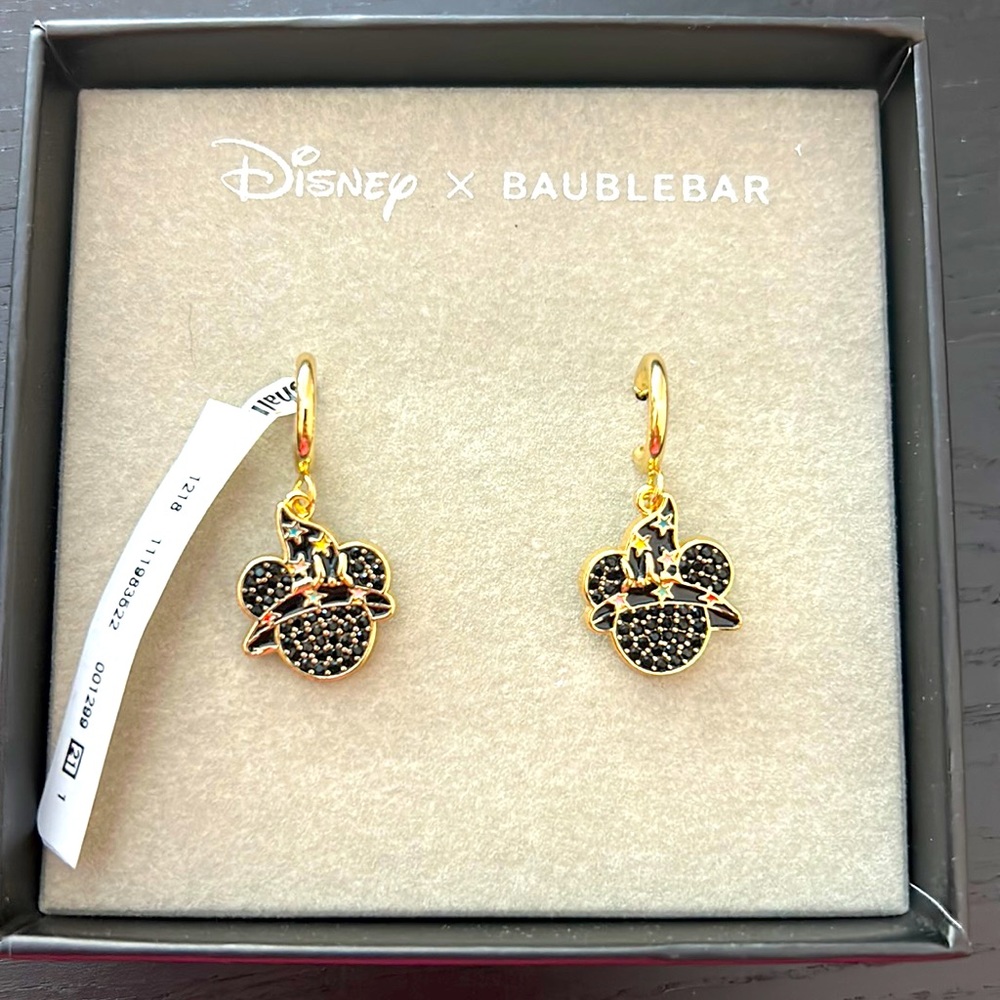 Disney Baublebar Halloween Earrings